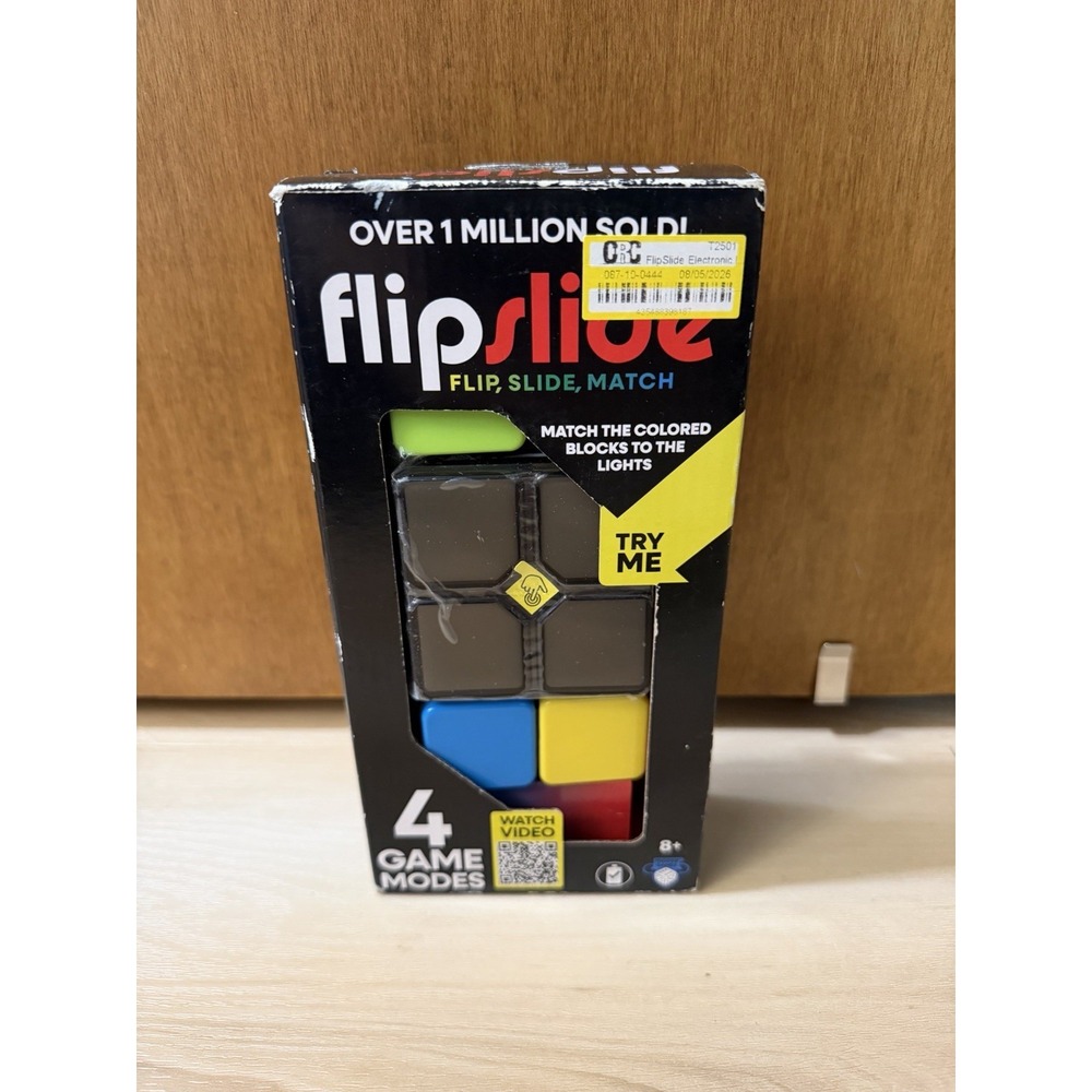 Moose Games Flipslide Electronic Puzzle Game, 4 Modes, Multiplayer, Ages 8+ NEW